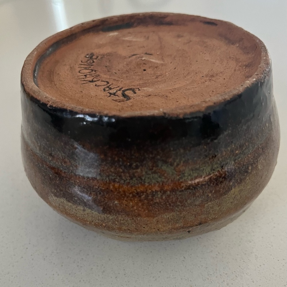 Pottery Ruffled Edge Handmade Vessel - Picture 13 of 16